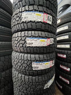 265/70/17 FALKEN WILDPEAK AT4W 4 new tires INSTALLEED ✅