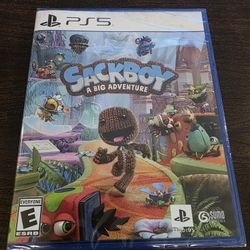 Playstation PS5 Sackboy A Big Adventure Video Game 