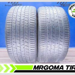 SET OF 2 CONTINENTAL CROSSCONTACT LX SPORT  315/40/21 USED TIRES 9/32 AVG 115V * PRODUCTION  YEAR 2023 * INSTALLATION INCLUDED * 