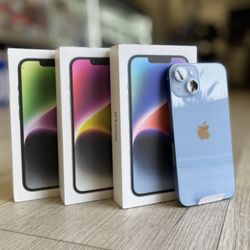 iPhone 14 (Unlocked) (Take It Home In Payment/ llévatelo a casa en pagos)