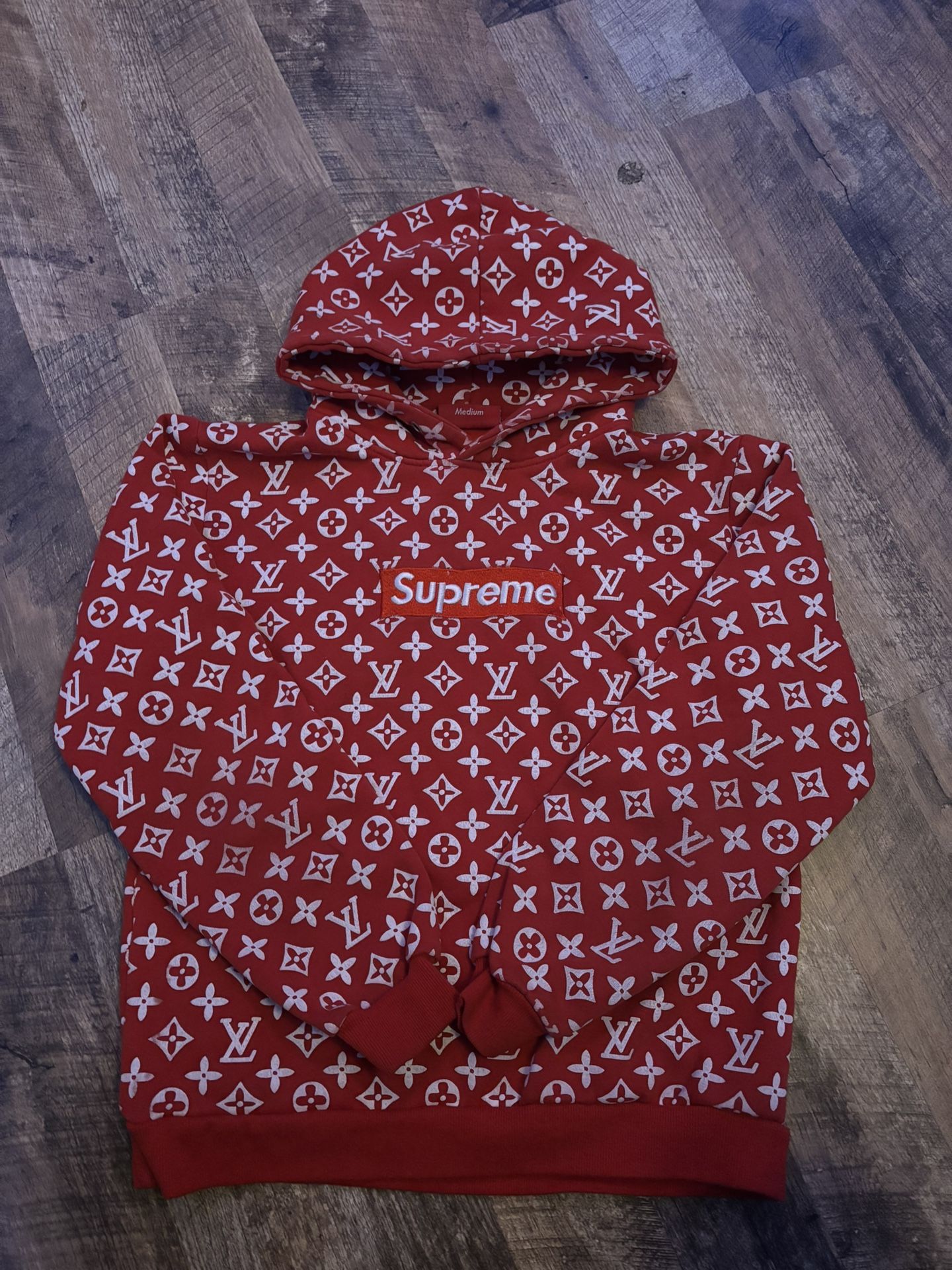 Louis Vuitton X Supreme Hoodie