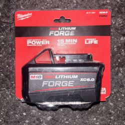 M18 18V Lithium-Ion REDLITHIUM FORGE 6.0 Ah Battery Pac