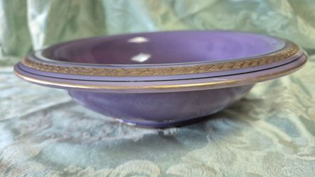 Rare Cambridge Glass console bowl "Helio", 3"