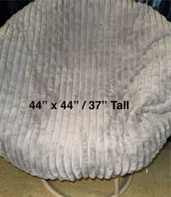 Grey Papasan Chair