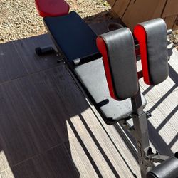Finer form exercising bench