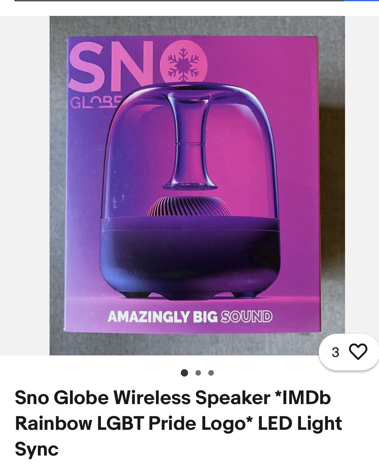 🎵 Brand New Snow Globe Base – Boost Bubble Music Display 🎁