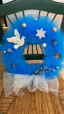 Hanukkah wreath