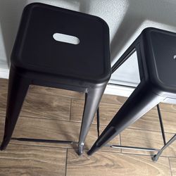 Black New Bar Stools