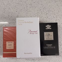 Baccarat Tom Ford And Creed Fragrance Set