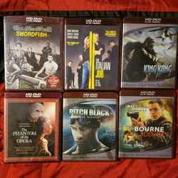 6 HD 📀 DVD Titles