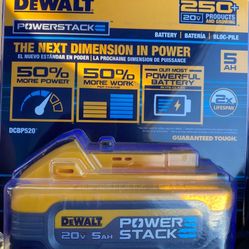 Dewalt Power Stack 5ah