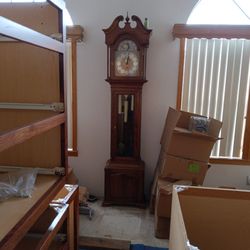 Working West Germany Grandfather Clock