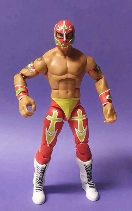 WWE Mattel REY MYSTERIO Action Figure Elite Collection Series 100 WCW