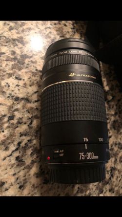 Canon 75-300mm lens