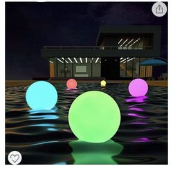 LED Dimmable Floating Pool Light 