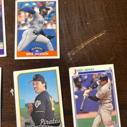 1989 Baseball Cards Mix Of Studio/score/donruss