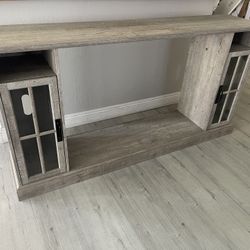 TV Stand Console, Side Table , Cabinet, New 70Lx15.5Wx36H