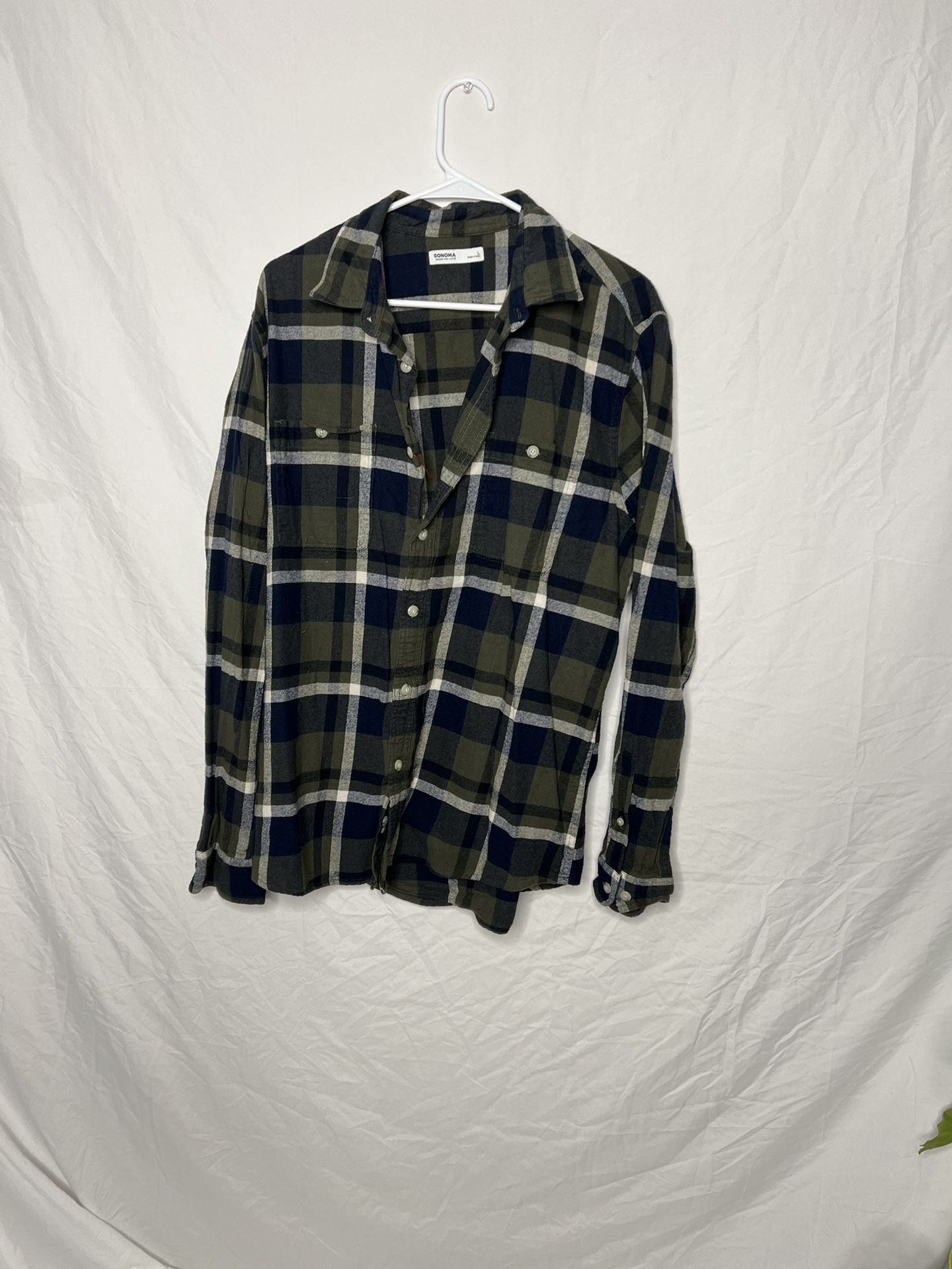 New! Plaid Fleece Jacket 