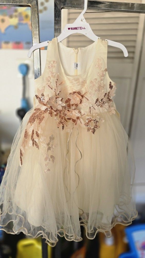 2T - 3T Party Flower Girl Dress