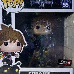 Sora Riding Heartless Wave Funko Pop Gamestop Exclusive