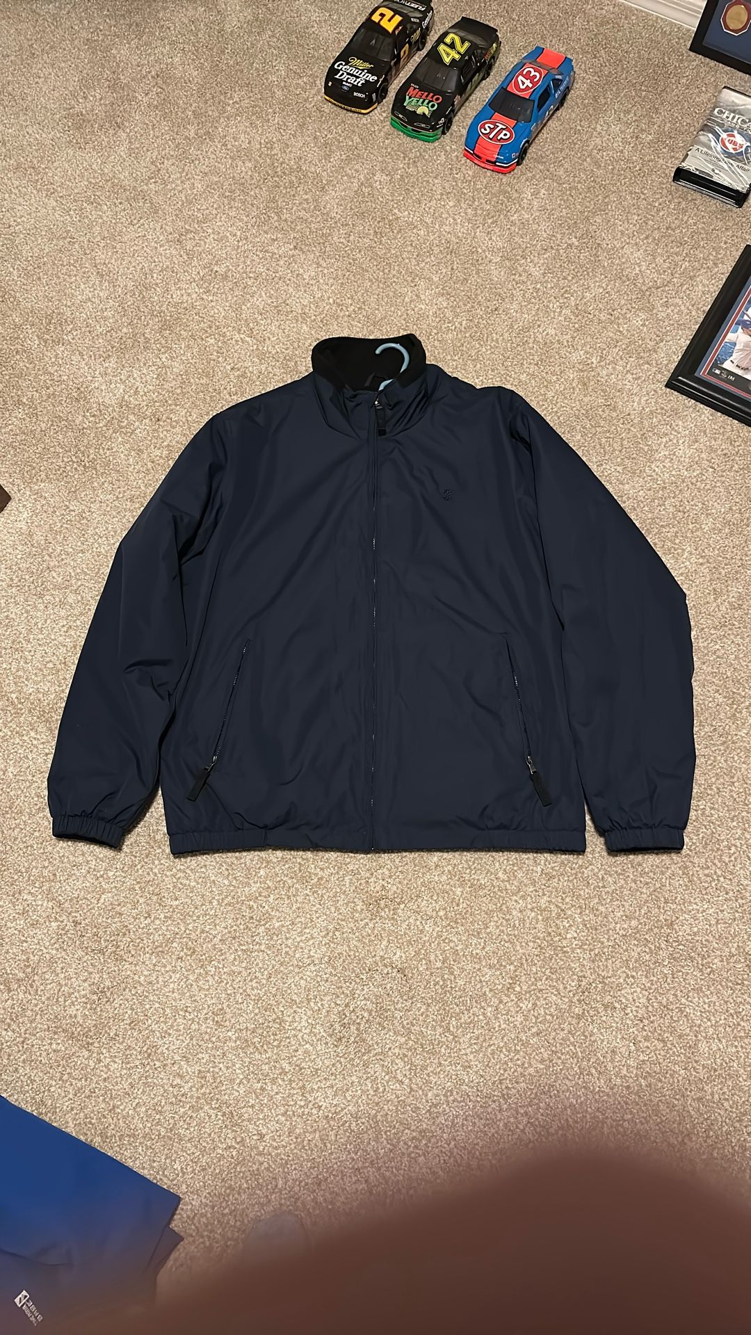 IZOD Men’s Lightweight Casual Zip Up Jacket