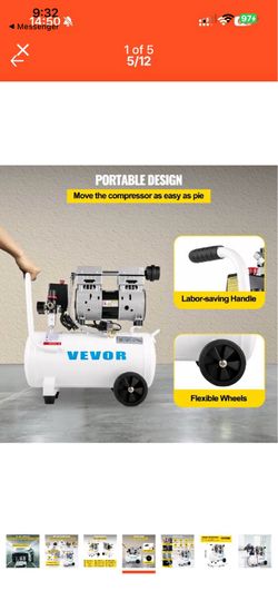 Brand new portable air compressor 6.6 gallons