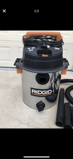 Ridgid Vacuum 16 gallon 6.5HP Wet/dry