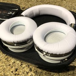 White Wireless Headphones