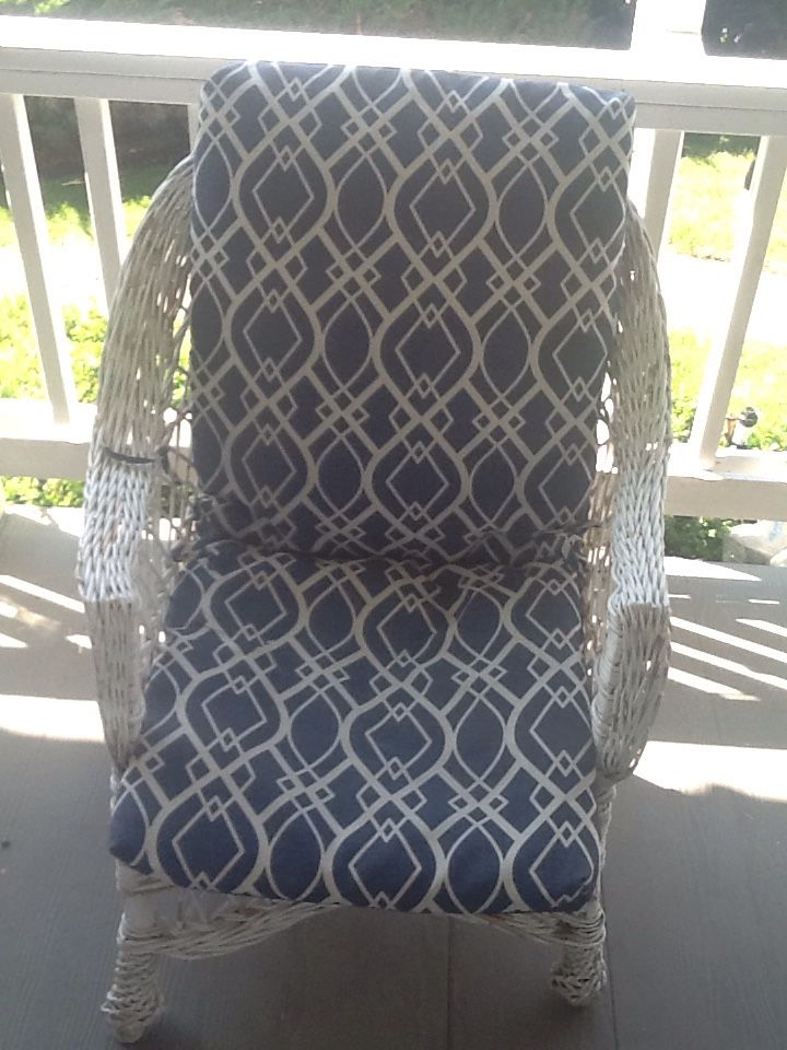 Outdoor patio chair coverings