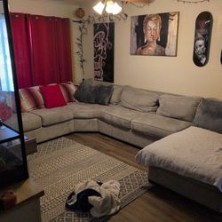 Living Spaces Sectional Sofa