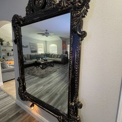Massive Handcrafted Real Wood mirror