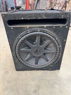 Subwoofers & amp and volt meter