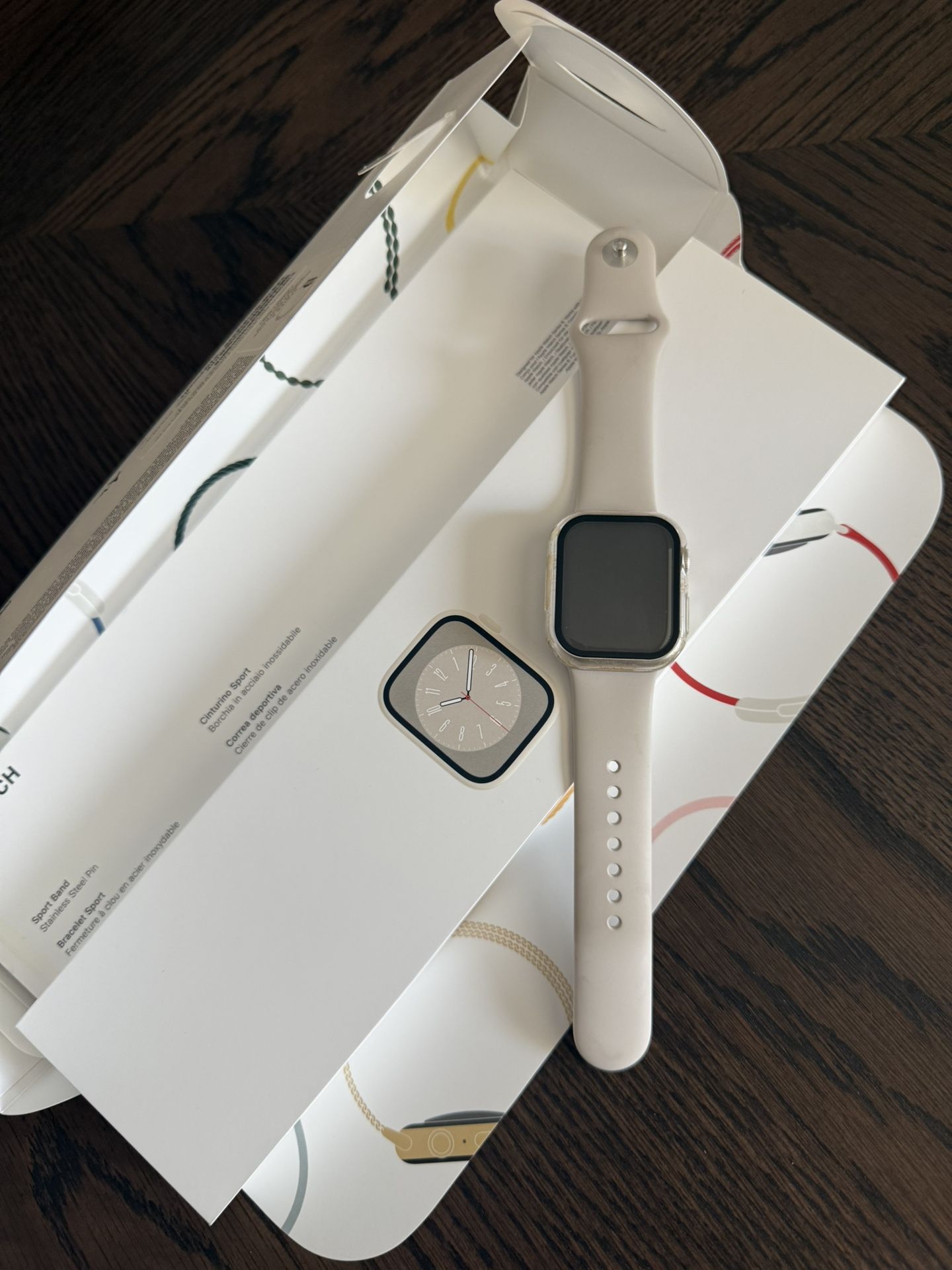 Apple Watch Series 8 - 41mm With Tan Wristband