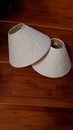 1 pair of vintage lamp shade