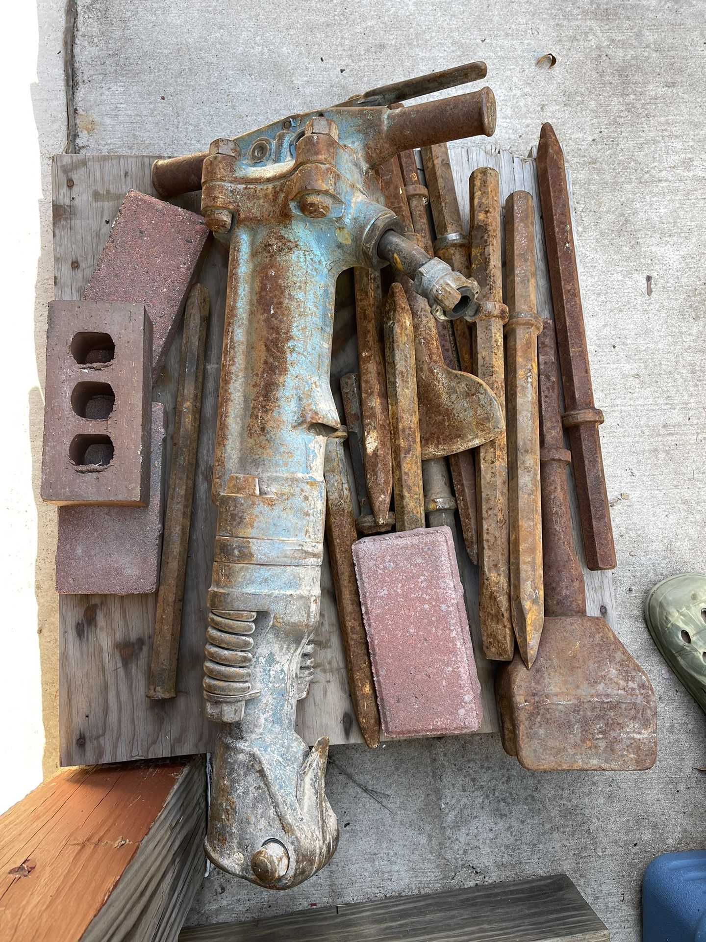 Jack Hammer With Tools