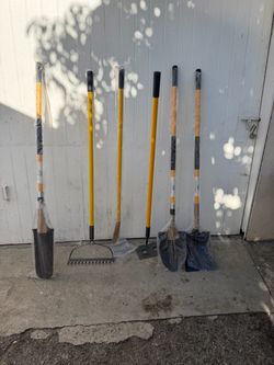 Shovel y rake