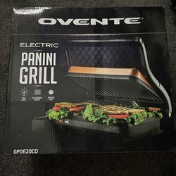 Electric Panini Press Grill 