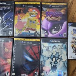 Lot Of 7 Nintendo  GAMECUBE Games