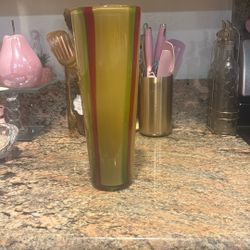 Cute 10” Tall  Vase 