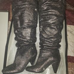 Pewter Boots