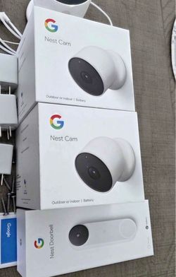 nest camara and doorbell