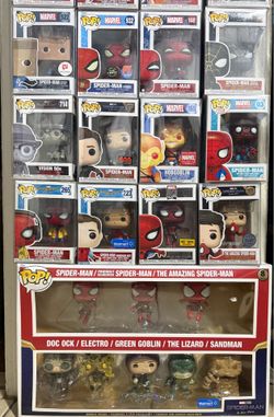 Spiderman funkos