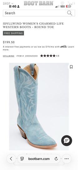 Idyllwind Charmed Life Western Boots 🤠💙  Size 6.5 • Worn only twice • Excellent condition