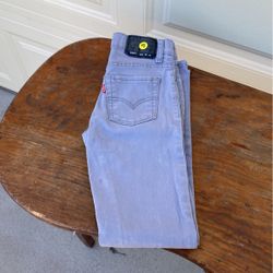 Boys Light Gray  Levi Jeans- Size 10 Regular