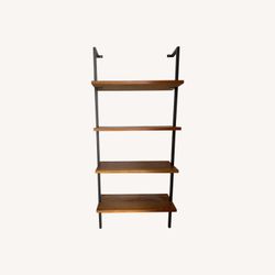 CB2 Walnut Bookcase