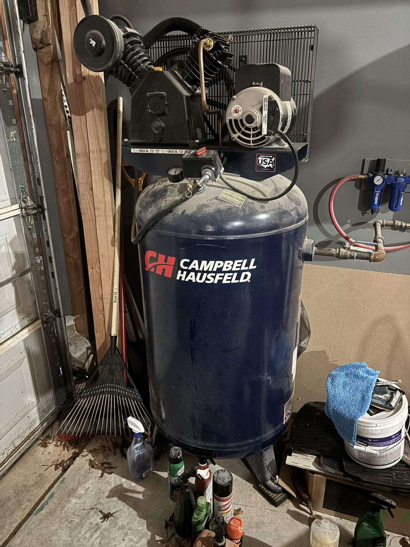 Campbell Hausfeld Air Compressor Two Stage