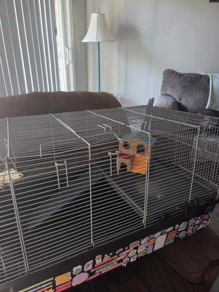 Large Cage for Pet (Hamster, Gerbil, Hedgehog,Etc)