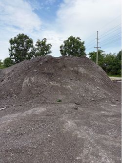 Crushed asphalt