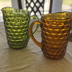 Vintage Glass Pitchers
