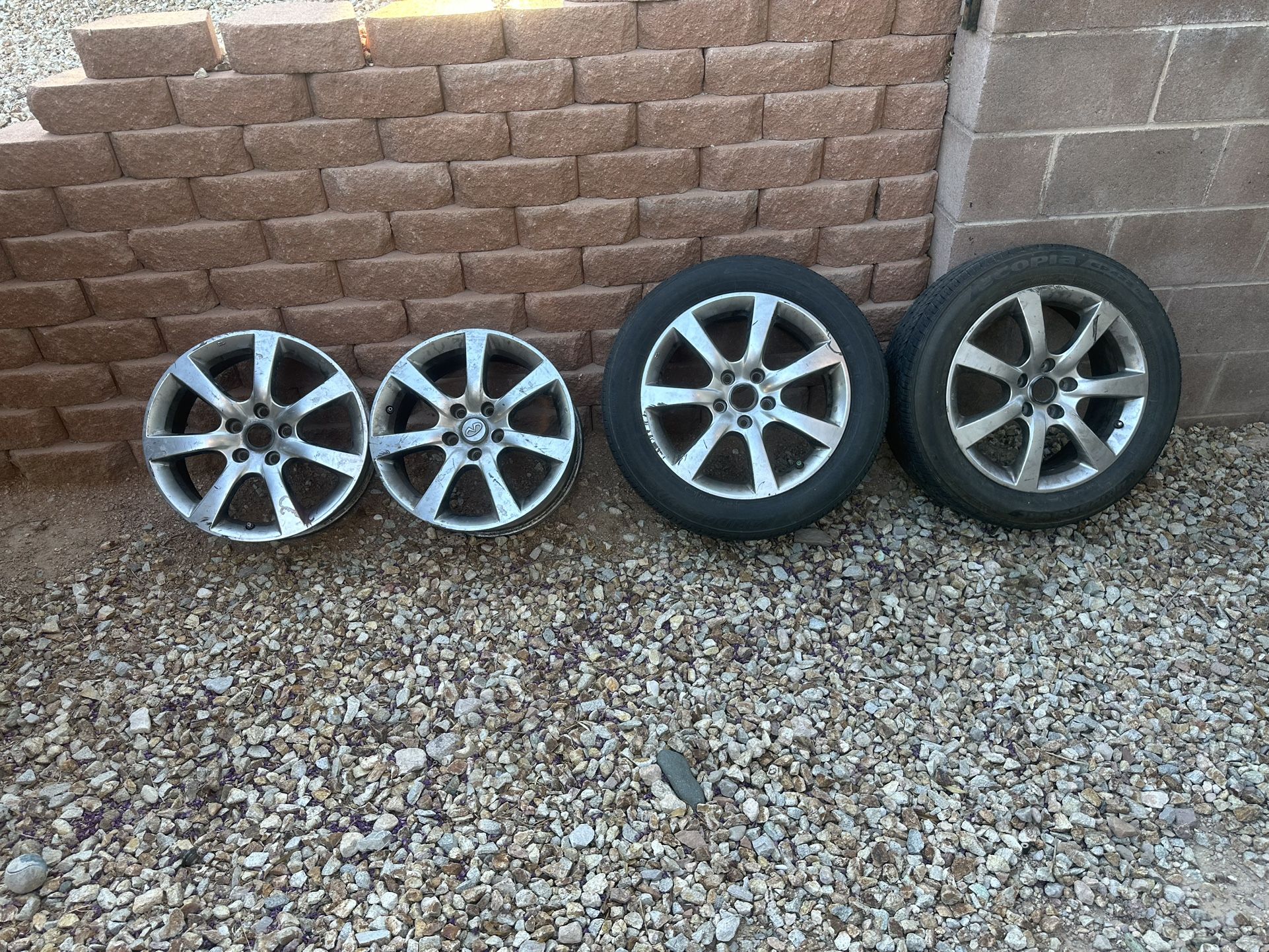 Infinity 350 Rims 350z/g35 Infinity Wheels for Sale in Las Vegas, NV - OfferUp